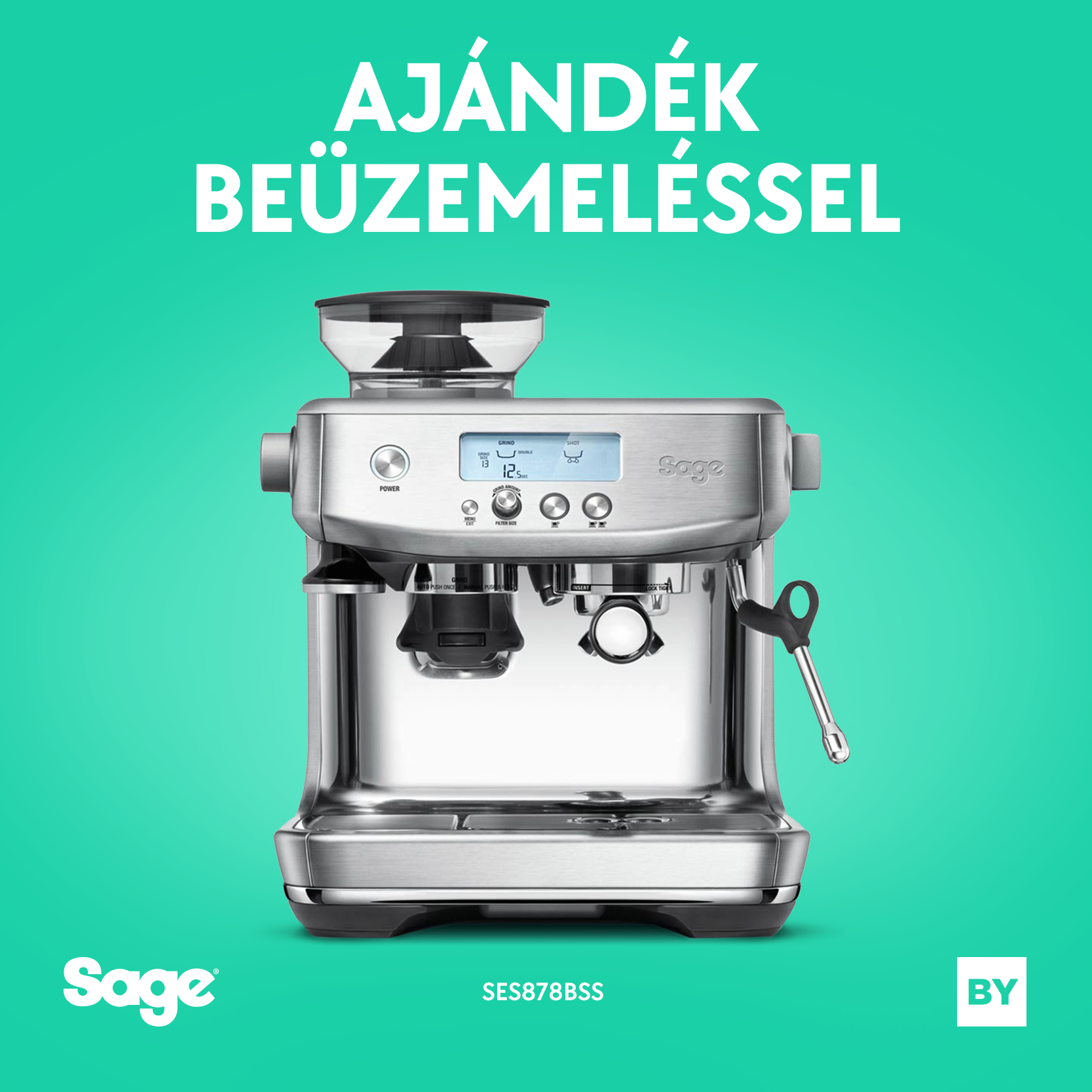 Sage SES878BSS - The Barista Pro